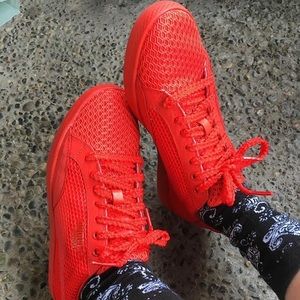 Puma by Solange red low-top sneakers