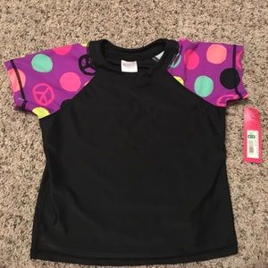 Short sleeve swim shirt