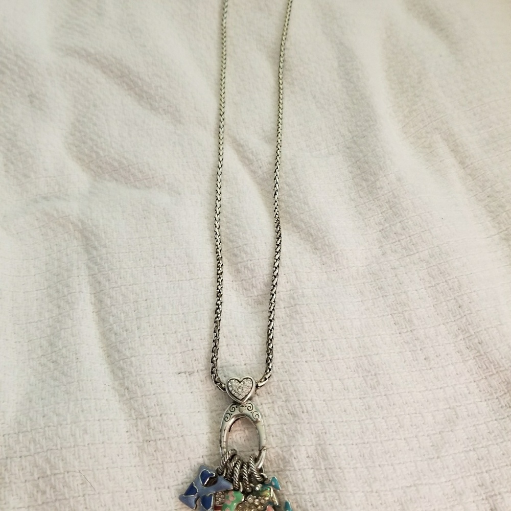 Brighton long charm necklace
