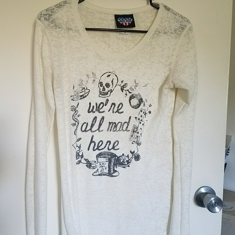 Alice in wonderland mad hatter shirt