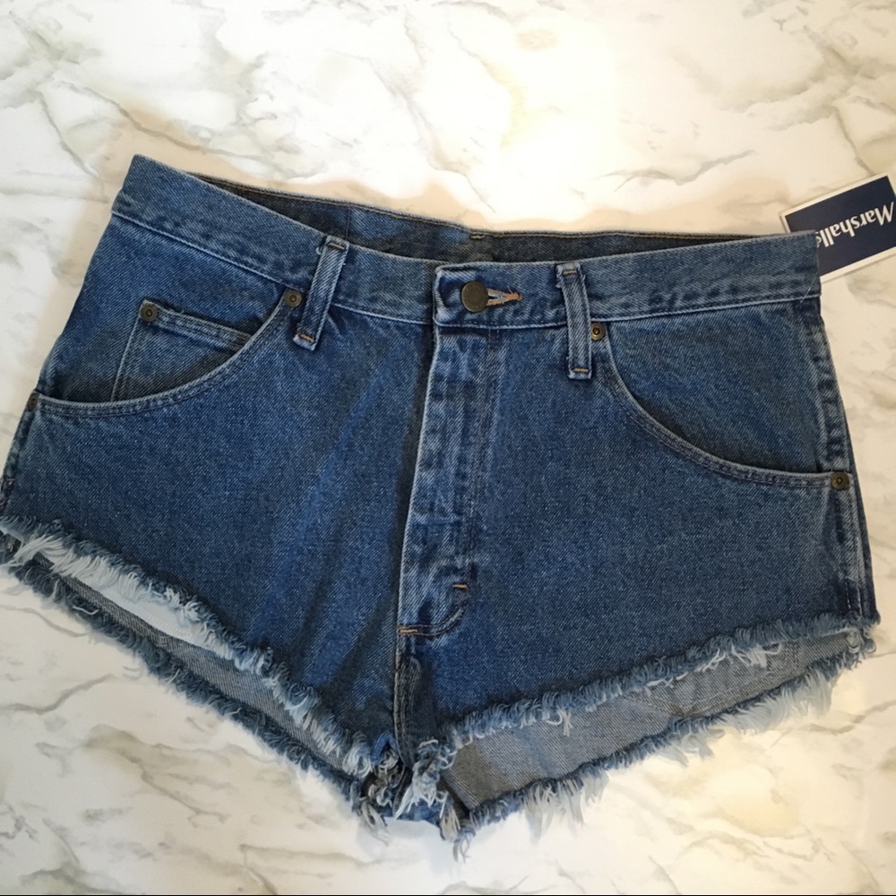Wrangler High Waist Denim 90's Cutoff Jean Shorts