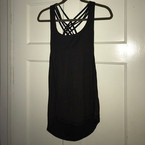 LULULEMON DROP BACK RACERBACK WITH BUILT IN BRA!!