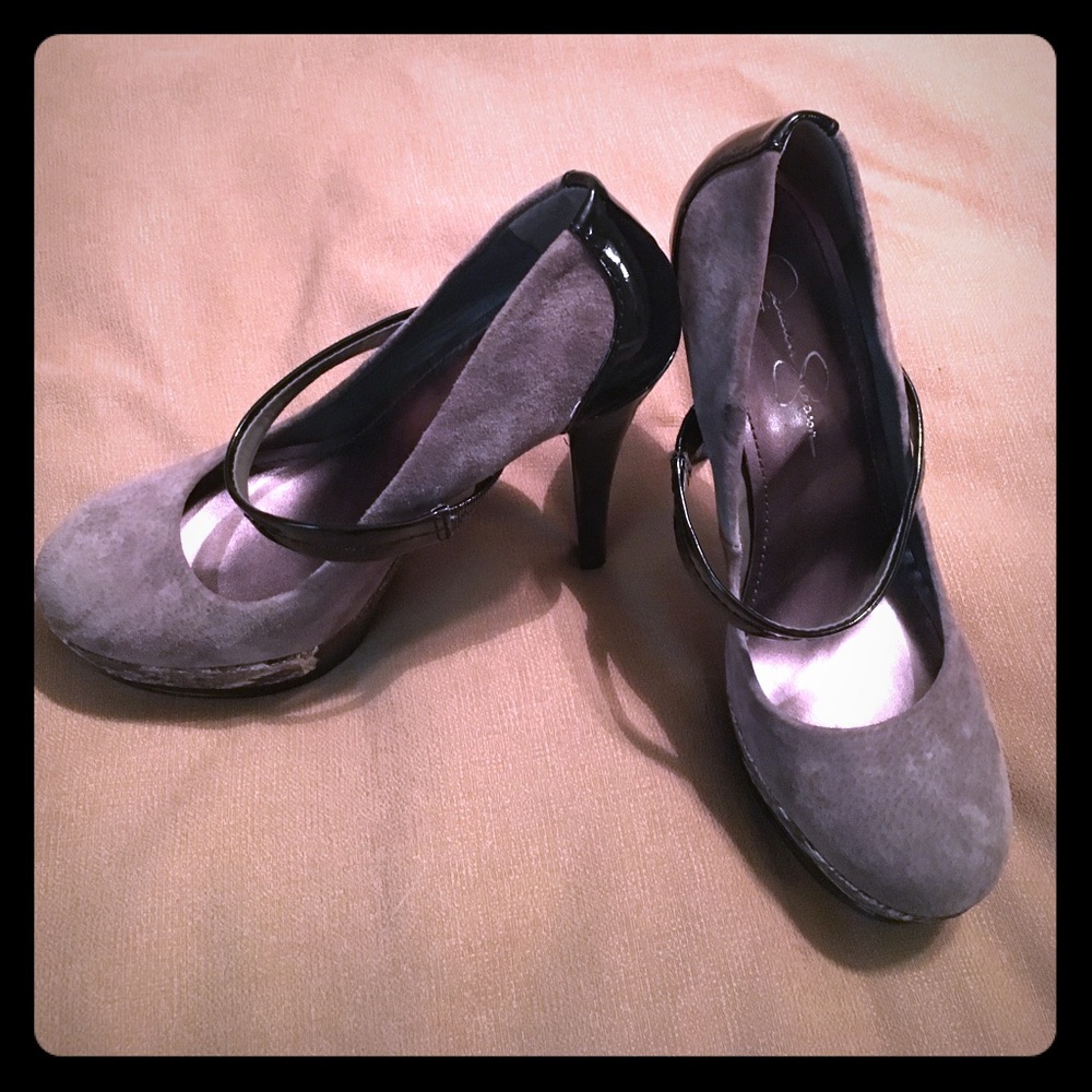 Jessica Simpson platform Stilettos