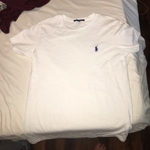 White Ralph Lauren polo tee shirt