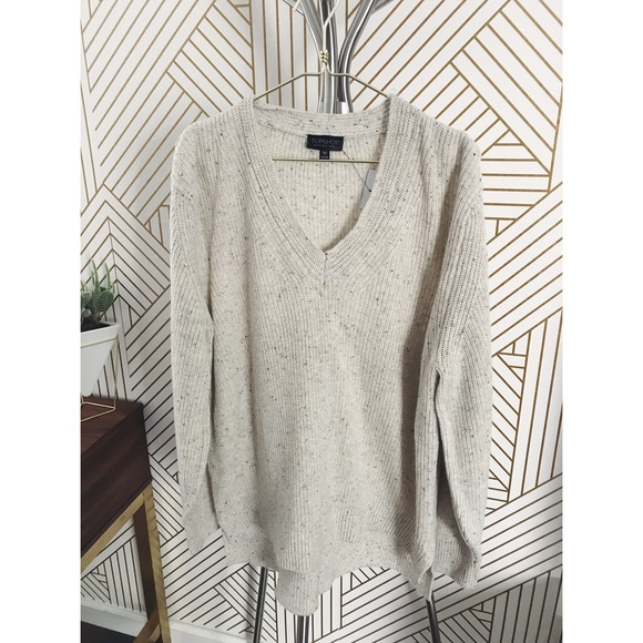 Topshop v neck sweater Outlet