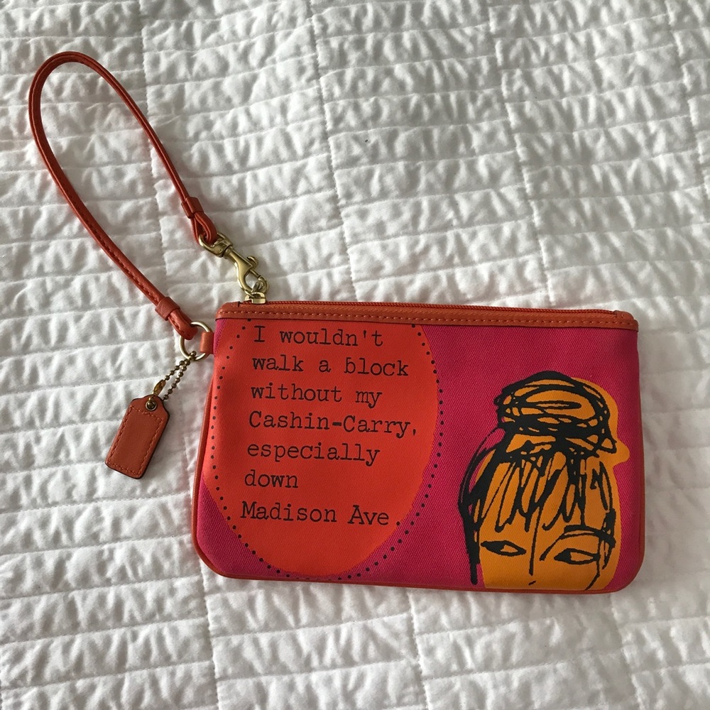 Coach wristlet