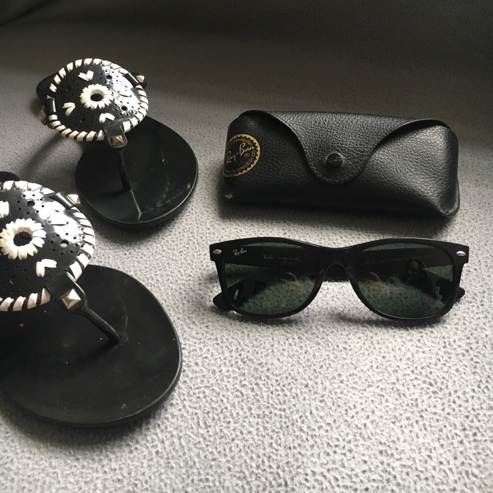 Black Ray Ban Wayfarer Sunglasses