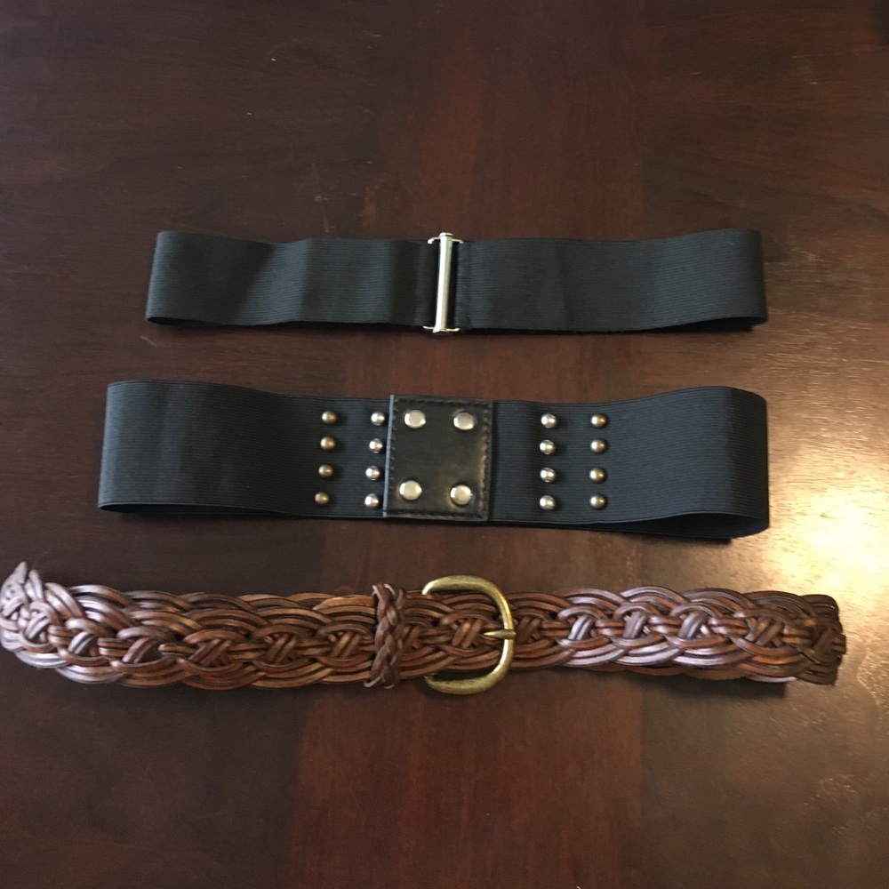 3 belts!!