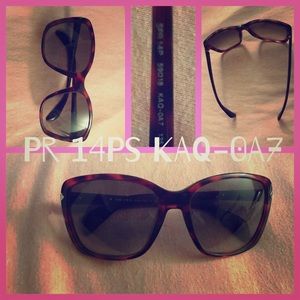 Authentic Prada Sunglasses PR 14PS KAQ-0A7 59