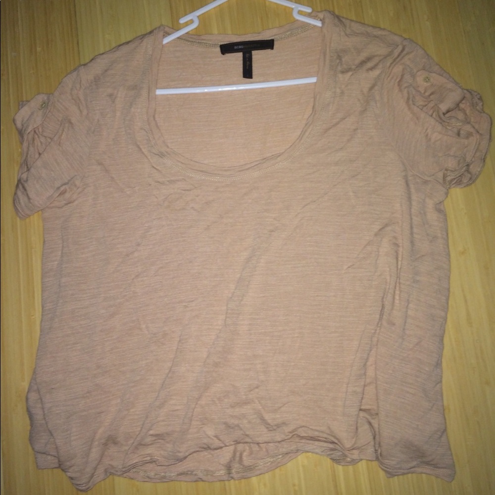 Nude BCBG top