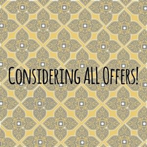 All offers considered!