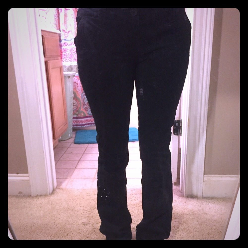 Black Khaki Pants