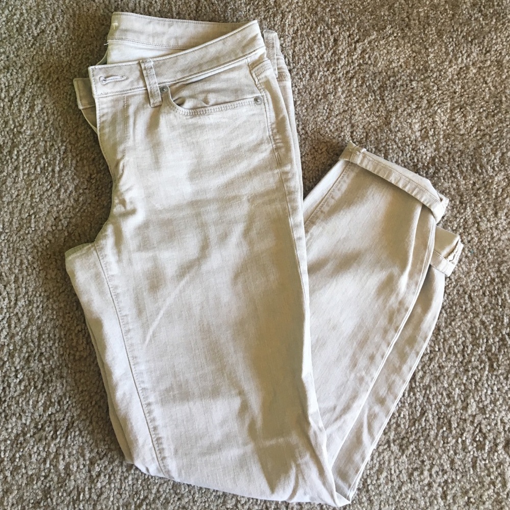Tan Skinny Jeans
