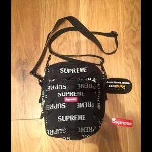 SUPREME CORDURA BOX LOGO 3M SHOULDER BAG