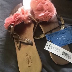 Vera Wang Flip Flops