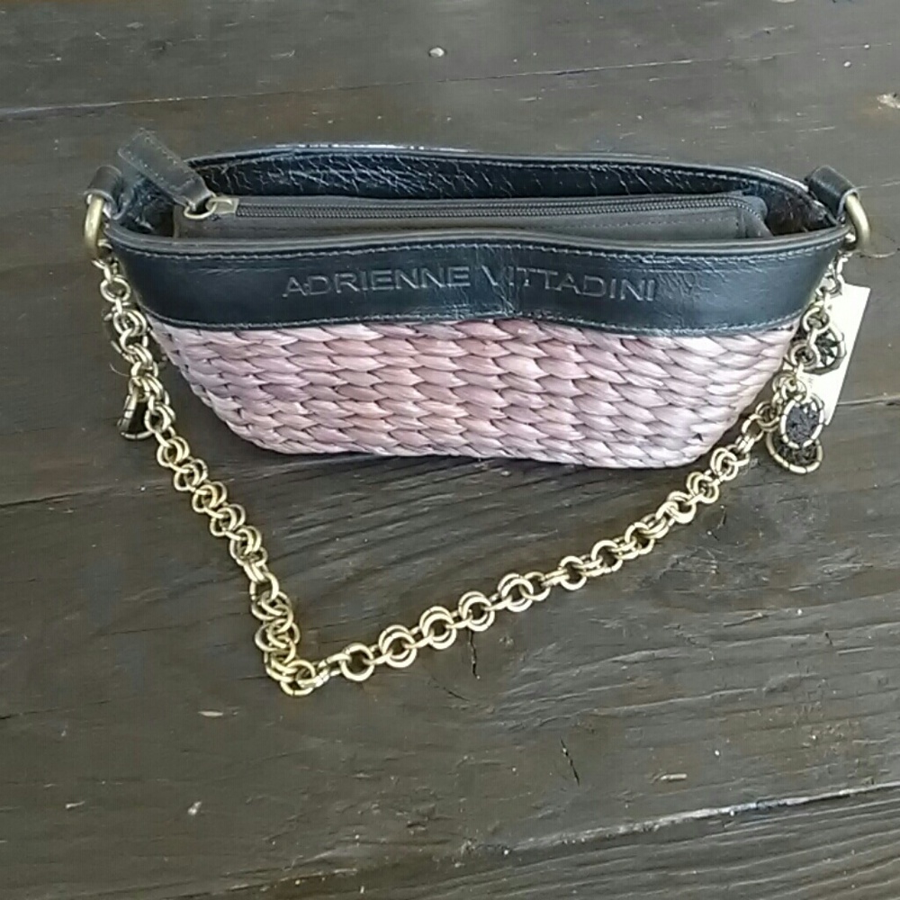 NWT Adrienne Vittadini Woven Purse-Temp price drop