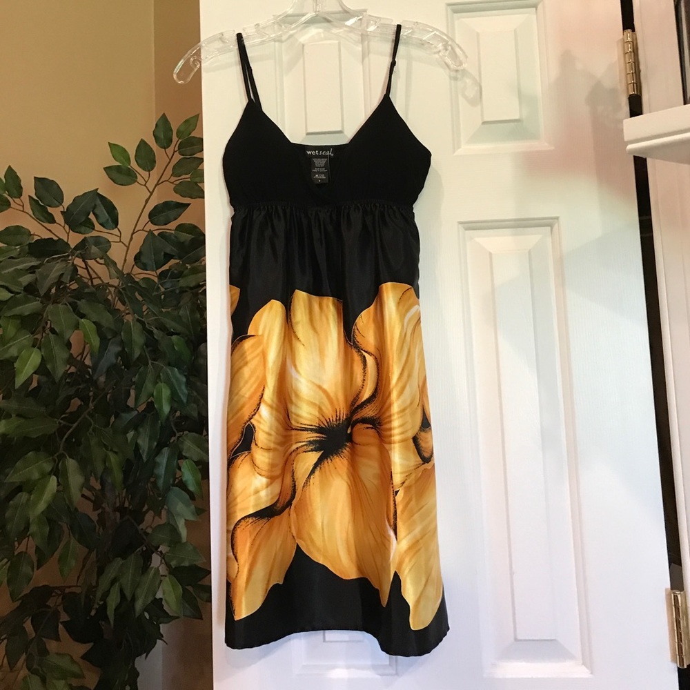 Silky dress! New with tags.