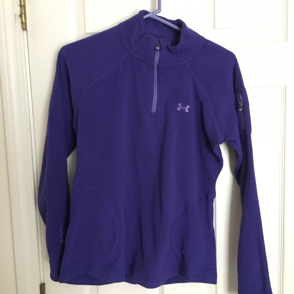 Purple Light sweater under armour
