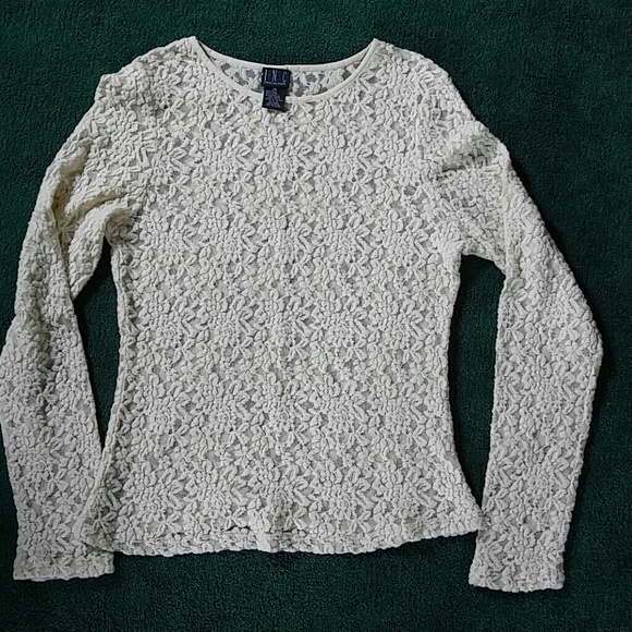 INC International Concepts Tops - Lace shirt