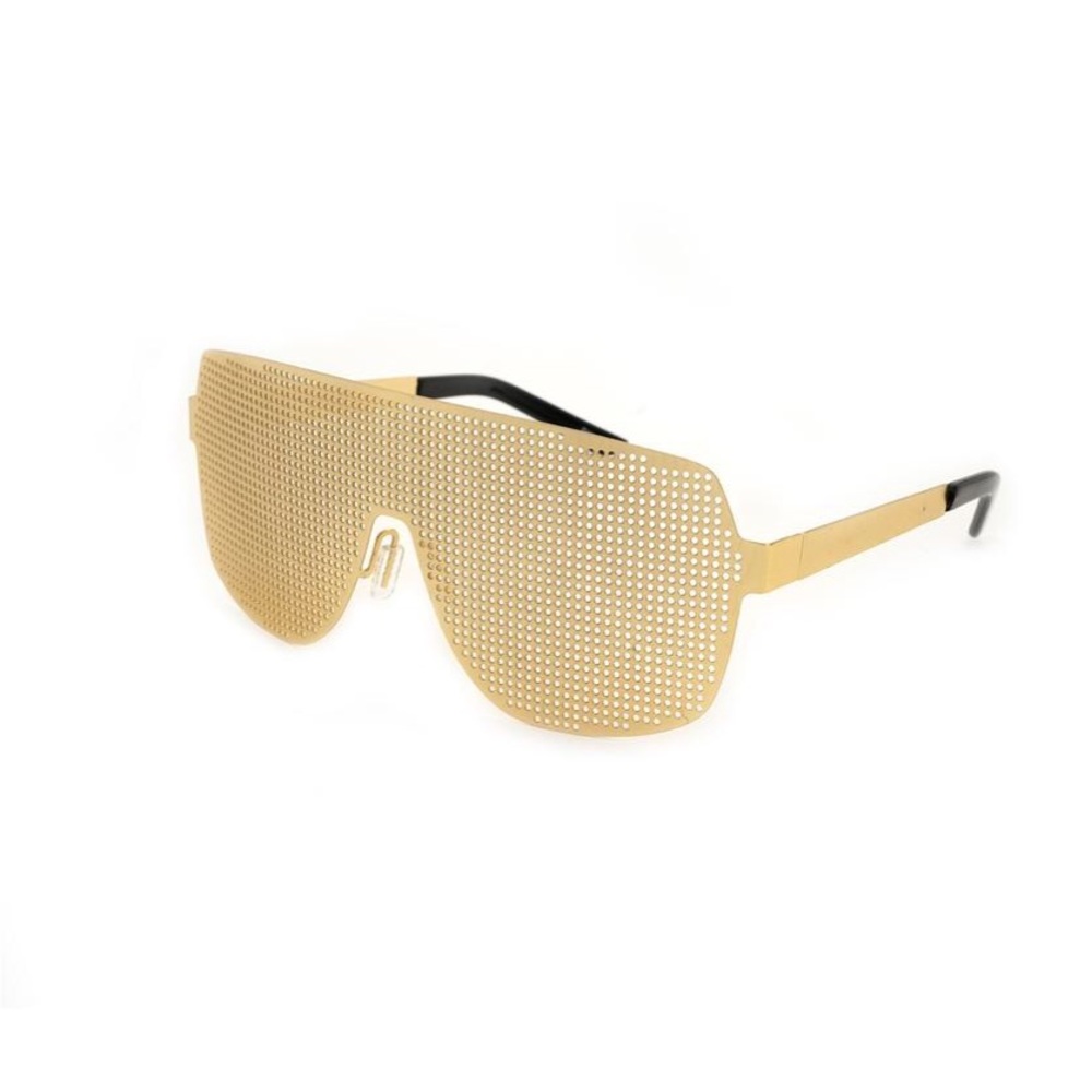 ⚡️Sale⚡️Gold Metal Front Panel Sunglasses - Picture 3 of 4
