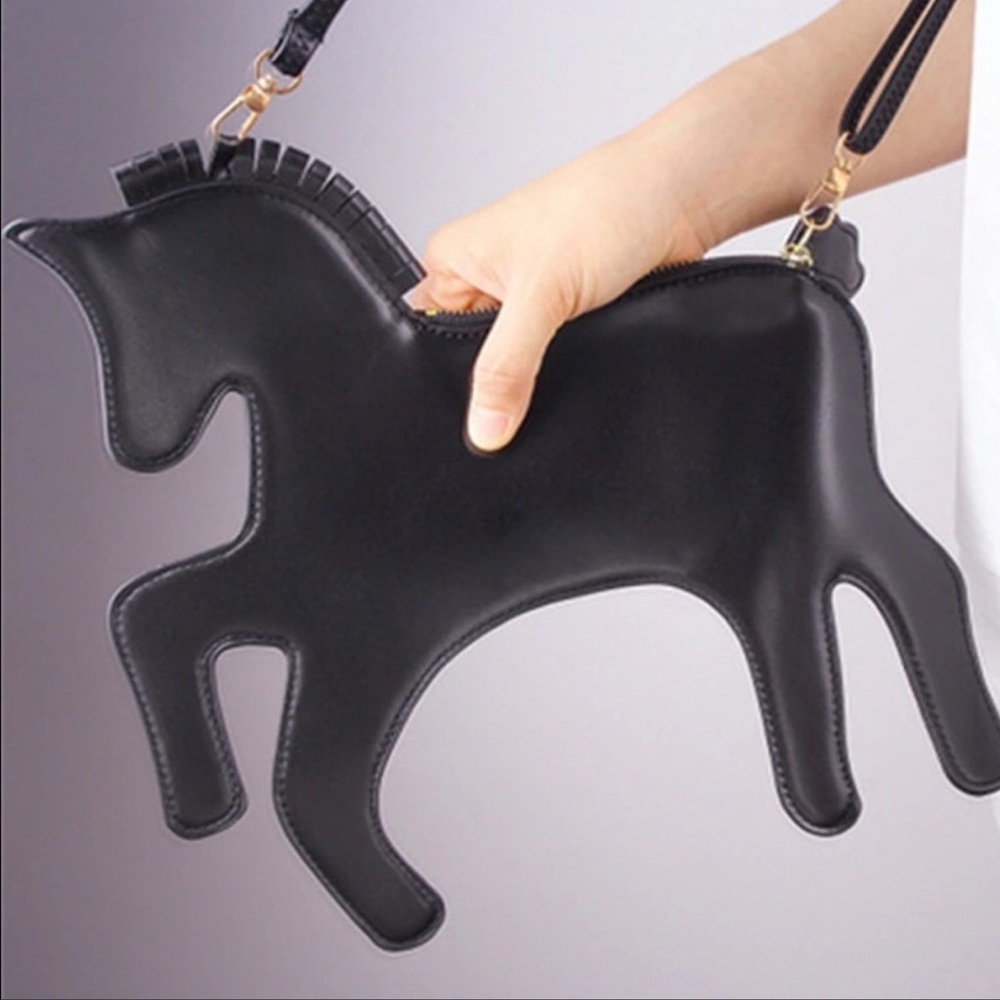 Black Unicorn Cross Body Purse π¦ - Picture 2 of 6