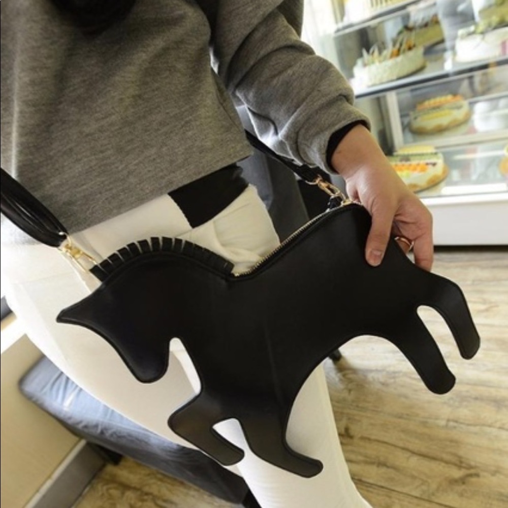 Black Unicorn Cross Body Purse π¦ - Picture 3 of 6