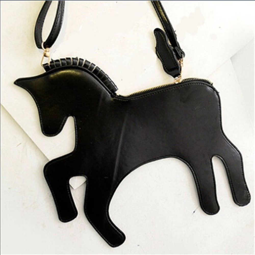 Black Unicorn Cross Body Purse π¦ - Picture 1 of 6
