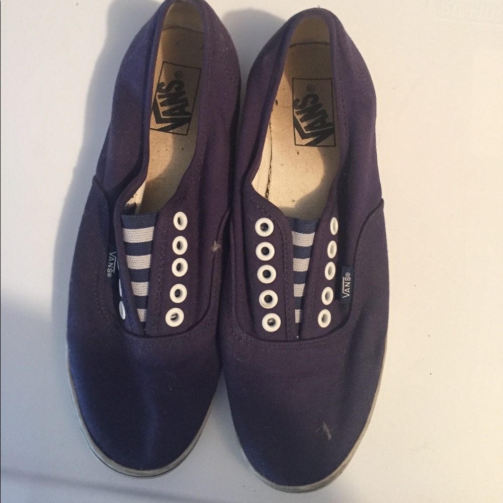 Vans women's slip on shoes size 9.