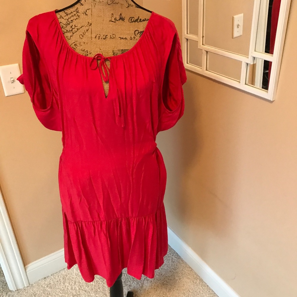 BCBG red dress
