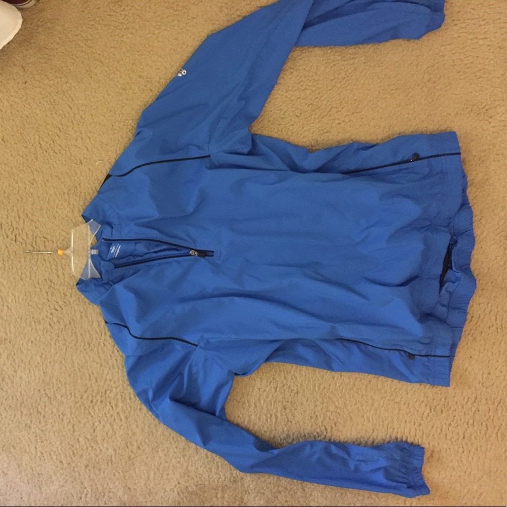 NWOT Adidas tennis blue wind breaker - Picture 5 of 5