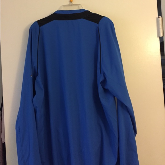 NWOT Adidas tennis blue wind breaker - Picture 3 of 5