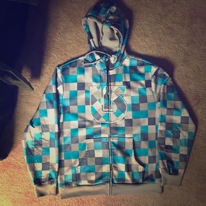 Burton zip-up hoodie