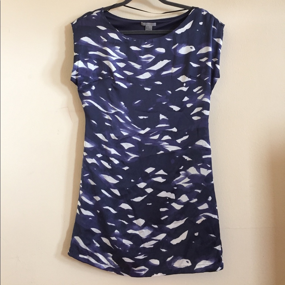 H&M silk shift dress