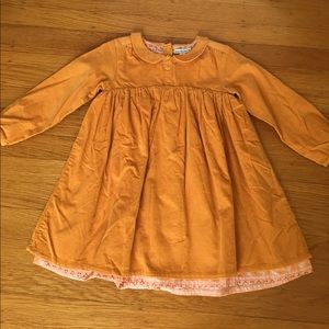 French corduroy dress for Autumn