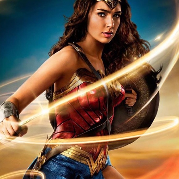 Wonder Woman Costume 4 pc Set Cosplay Halloween - Picture 2 of 8