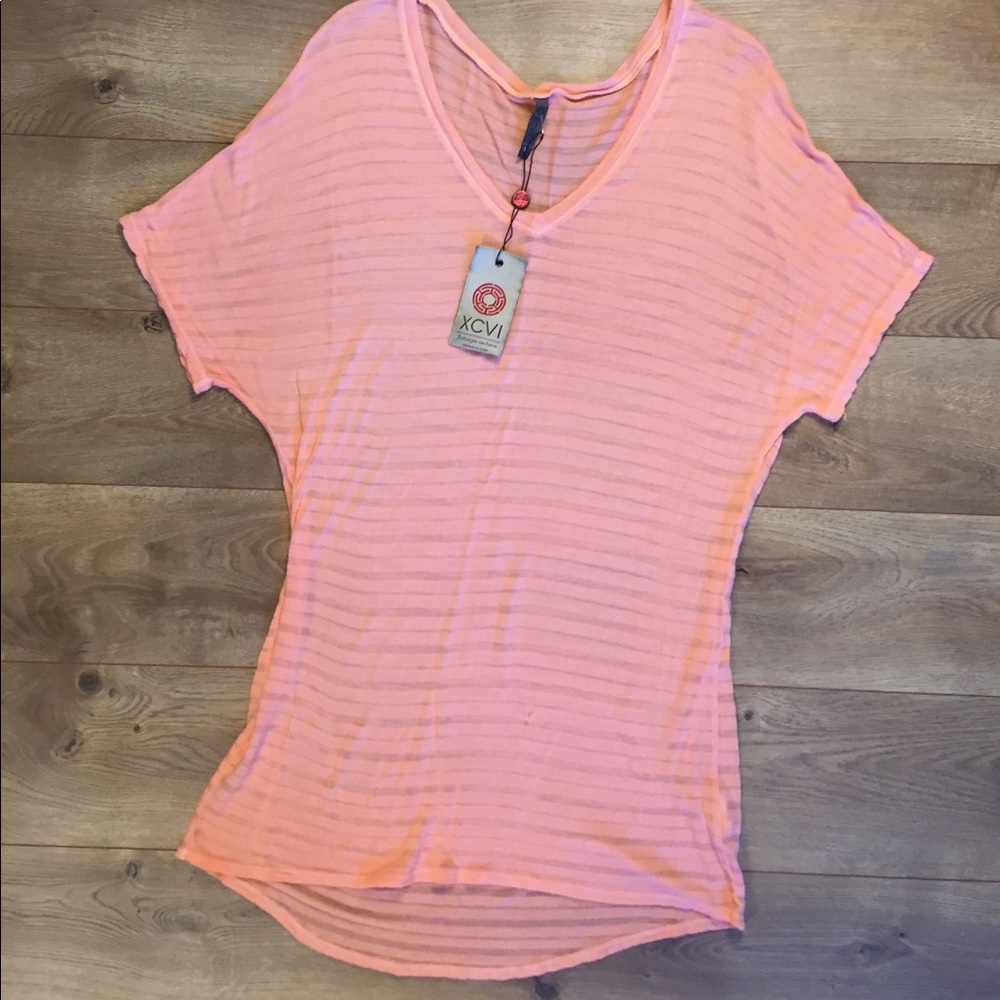 Light coral colored Tunic