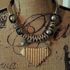 Metal Statement Necklace