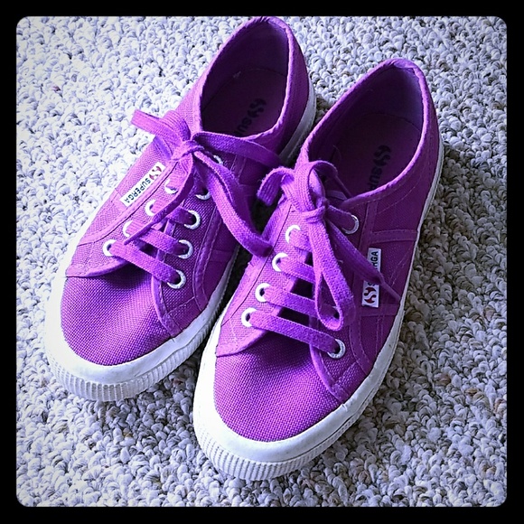 Superga Shoes - Purple Superga sneakers