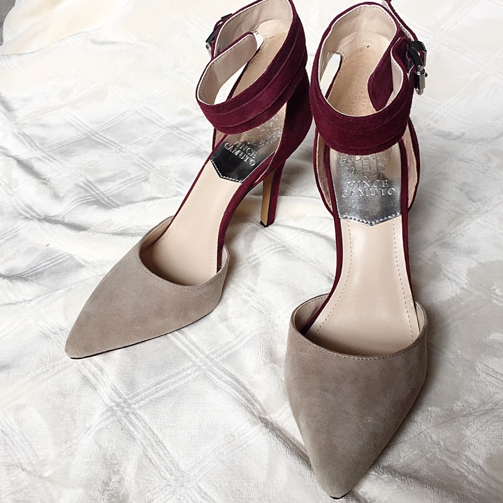 Vince Camuto Ankle Strap Heels