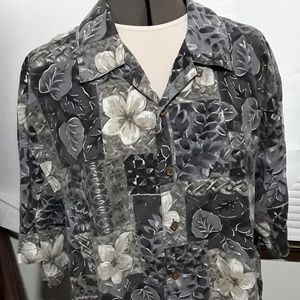 Men Size L Silk Shirt