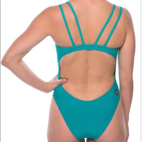 *SOLD Jolyn Ash2 Fixed-back Onesie; Ocean; size 28 - Picture 3 of 4