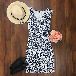 Ann Taylor • Cowl Neck Sleeveless Dress