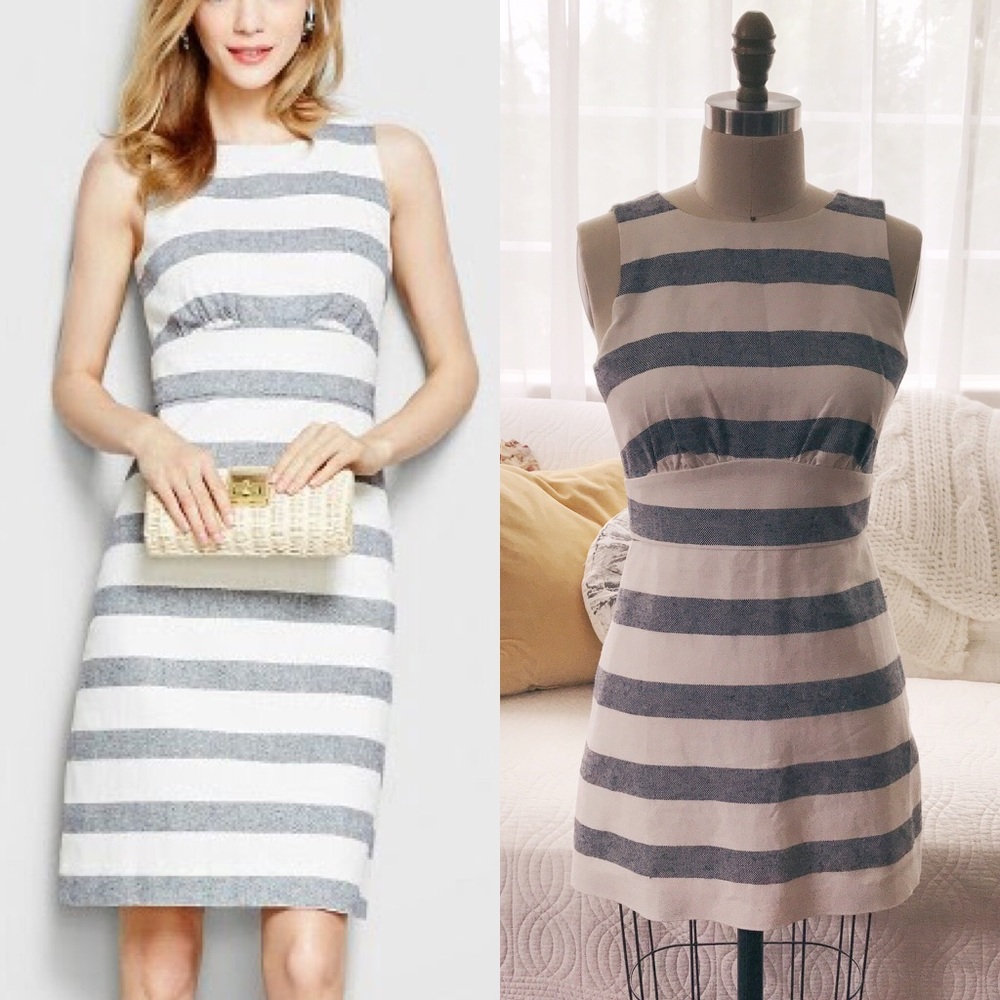J. Crew Striped Dress