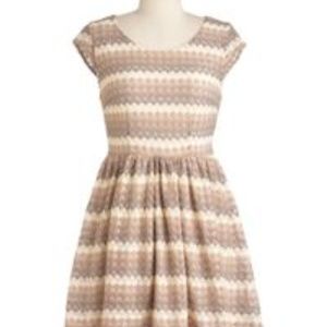Modcloth Spiced Chai Dress