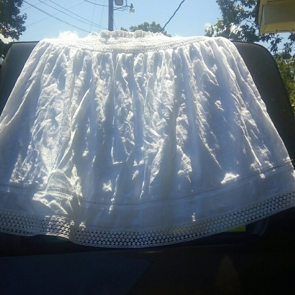 NWOT, White Skirt