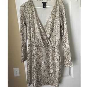 Stunning Gold Sequin Dress