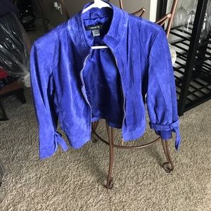 ArdenN suede leather jacket