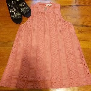 🔹Pink Rose🔹 Pink Lace Tank Top