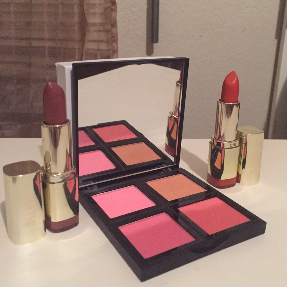 BRAND NEW Elf Blush Palette & Milani Lipsticks