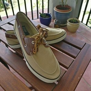 Men's Polo by Ralph Lauren boat shoes